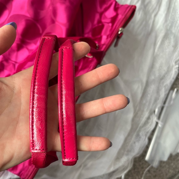 Optic C Coach GETAWAY SIGNATURE NYLON PACKABLE WEEKENDER - Picture 9 of 12